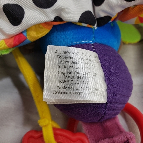 Lamaze Fifi Firefly Sensory Developmental Clip On Toy Rainbow 7 Inch - Picture 11 of 12